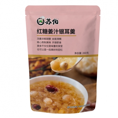 红糖姜汁银耳羹